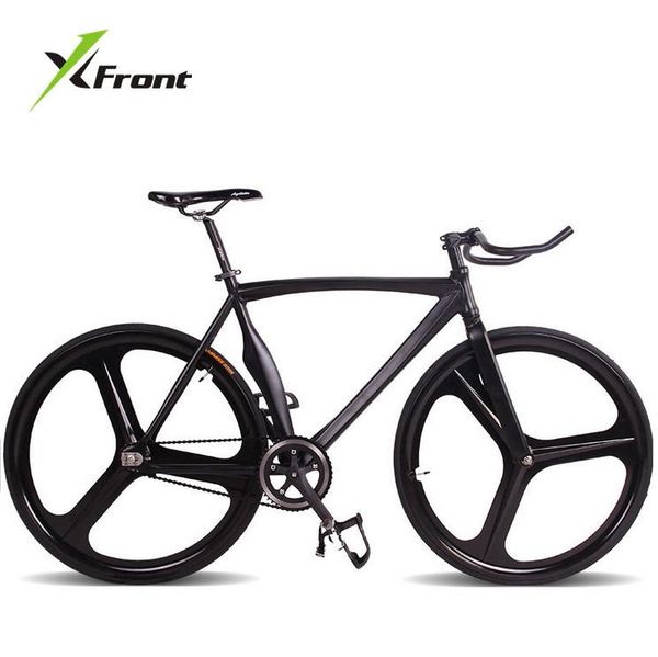 

original x-front brand fixie bicycle fixed gear 46cm 52cm diy claw handlebar speed road bike track bicicleta bikes