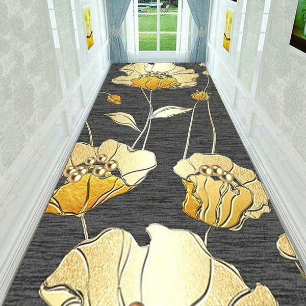 

carpets 3d printed corridor carpet, full suitable for living room, kitchen, bathroom, non slip floor mat and home decoration