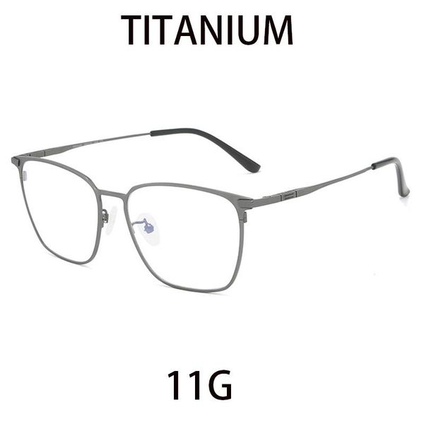 

fashion sunglasses frames zerosun titanium eyeglasses frame men 11g glasses man prescription spectacles square eyewear for myopia diopter le, Black