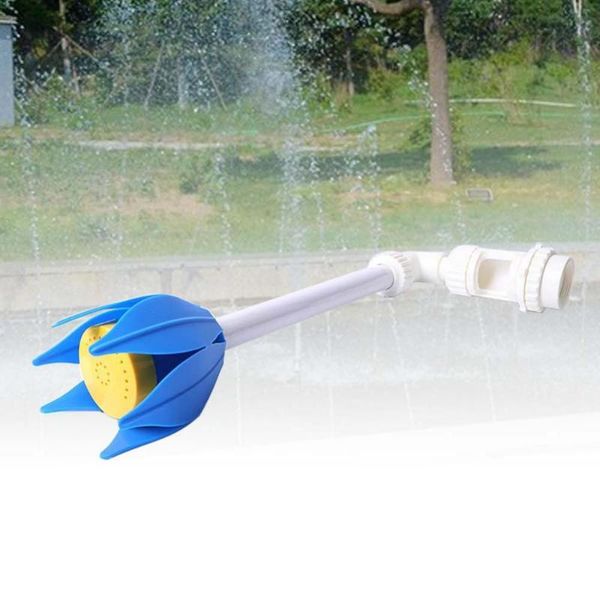 

watering equipments swimming pool waterfall sprayer lotus flower pond fountain nozzle kit