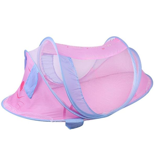 

summer foldable baby crib netting insect net infants portable mosquito safe bedding