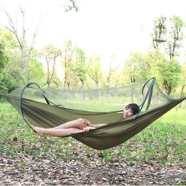 

detachable mosquito net hammock outdoor camping swing dew proof single double indoor dormitory bedroom household children pads