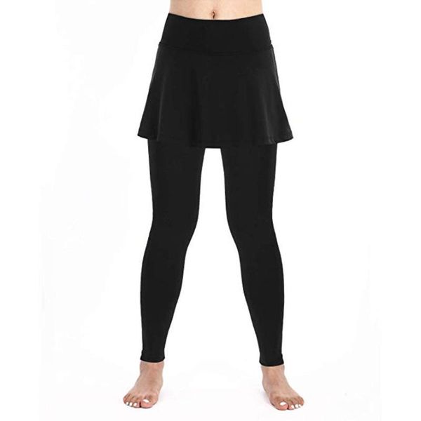 

women's skinny pants culottes casual skirt leggings tennis sports fitness cropped mid yoga trouser #sw outfits, White;red