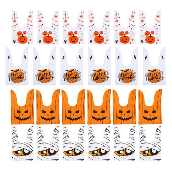 

gift wrap 40pcs candy bags trick or treat goody cookie pouches