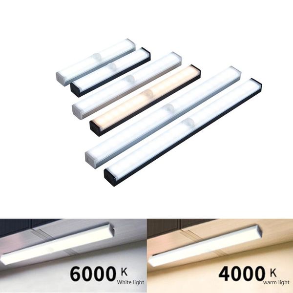 

6/10/14/20/36 beads led lights cabinets closet wardrobe smart pir sensor kitchen cupboard wall for bedroom cabinet light