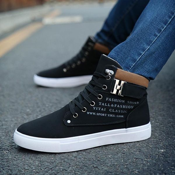 

boots shoe casual on coturno canvas para boty sneaker dress sale breathable de sneakers work black leather for sapato casuales cuero