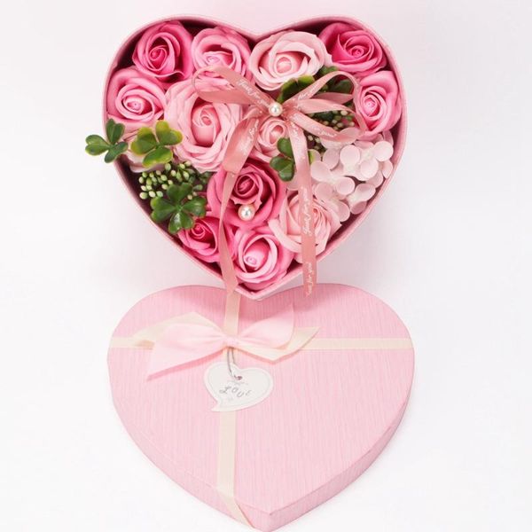 

korean cardboard flower boxes with lid rose bucket florist gifts packaging box flowers arrangement home decor wedding deco gift wrap