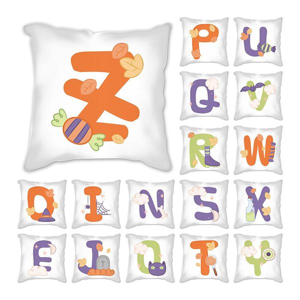 

cushion/decorative pillow nordic cushion abstract minimalism black white simple decorative covers sofa throw 45cm coffee cute letters print