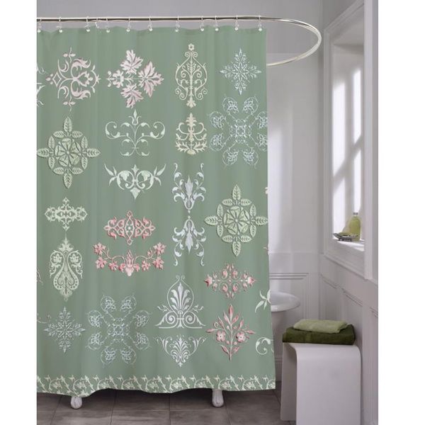 

shower curtains separate art curtain aesthetic thicken african anti-mildew cortina ducha bathroom decor de50yl