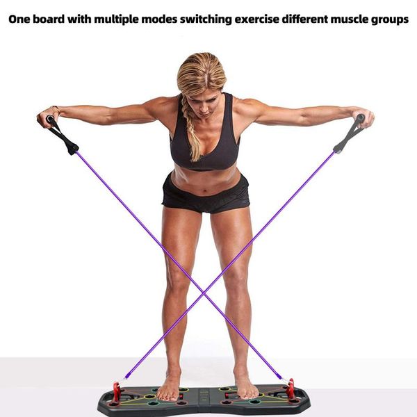 

multifunctional pull rope folding training board triceps strength enhancement fitness equipment gym accessories