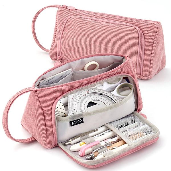 

storage bags pencil case cute bag material girl kids back to school supplies gift kawaii 2021 multifunctional