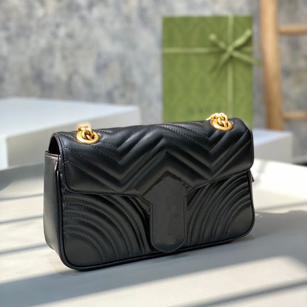 

luxury designer marmont messenger handbag with diamond lattice ripple buttons cross body fashion bags 2021 new shoulder bags