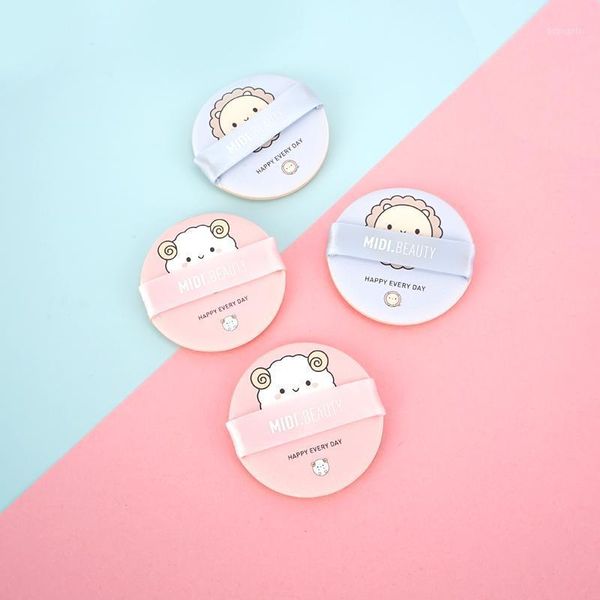 

sponges, applicators & cotton 4/2 pcs/set round shape air cushion puff single side animal creative pattern facial face body portable soft co