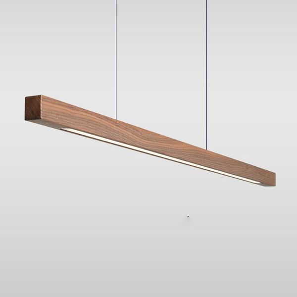 

pendant lamps modern chandelier minimalist wooden led chandelier, used in bedroom, dining room, nordic decoration, office bar, lamp suspensi