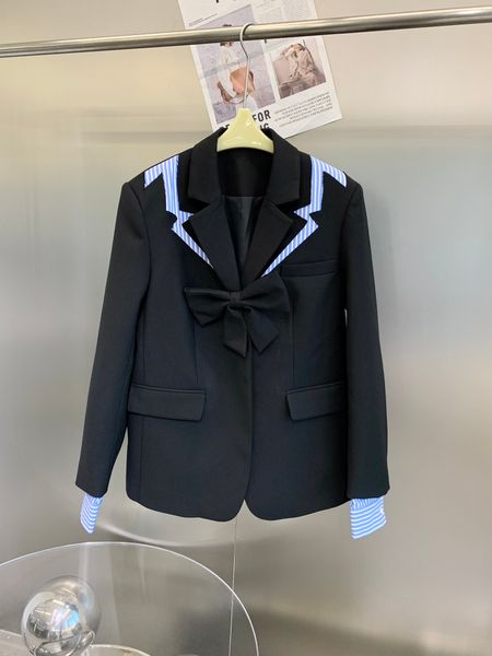 

super large three-dimensional bow tie suit, Black;brown