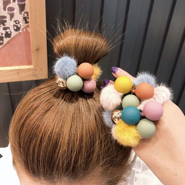 

hair accessories woman ties girls elastic band rubber ponytail scrunchy rope jewelry