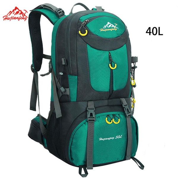 

outdoor bags 40l waterproof backpack sports men mountain climbing rucksack hiking bagpacks women bag camping travel pakcage