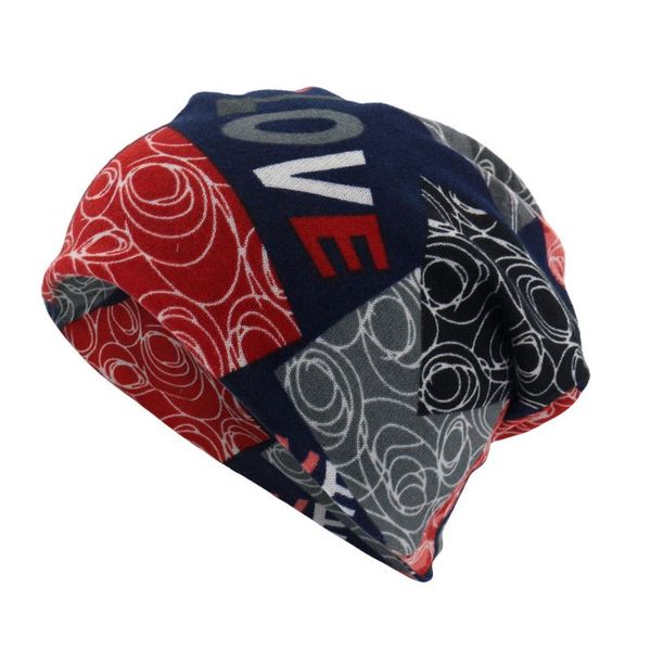 

hats, scarves & gloves sets women letter print scarf beanie cap novelty autumn casaul outdoor caps men fashion winter windproof hats #t2, Blue;gray