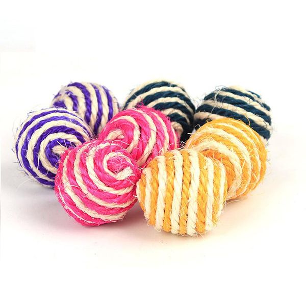 

grind the pet products for cats toys sisal ball animals accessories pets cat kittens animal