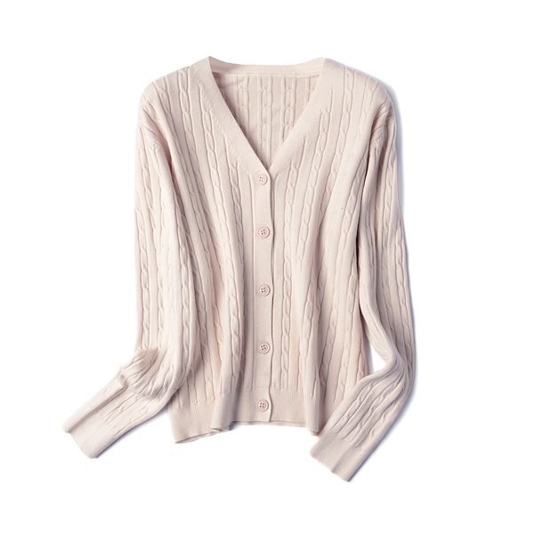 

women's sweaters sweater hlbcbg-jacket, loose cardigan knitted with casual v-neckline and fashion for spring autumn eay4, White;black
