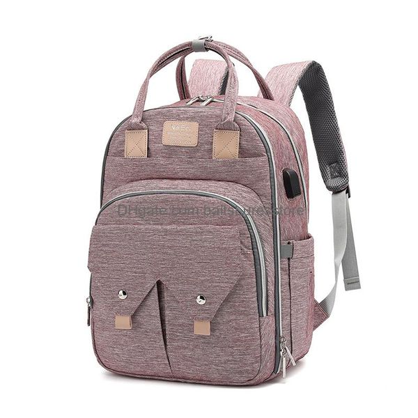 

backpack outdoor bags mens womens baitsluresstore nabe mummy bag mti-function large capacity maternal and child usb charging outgoing jllgzg