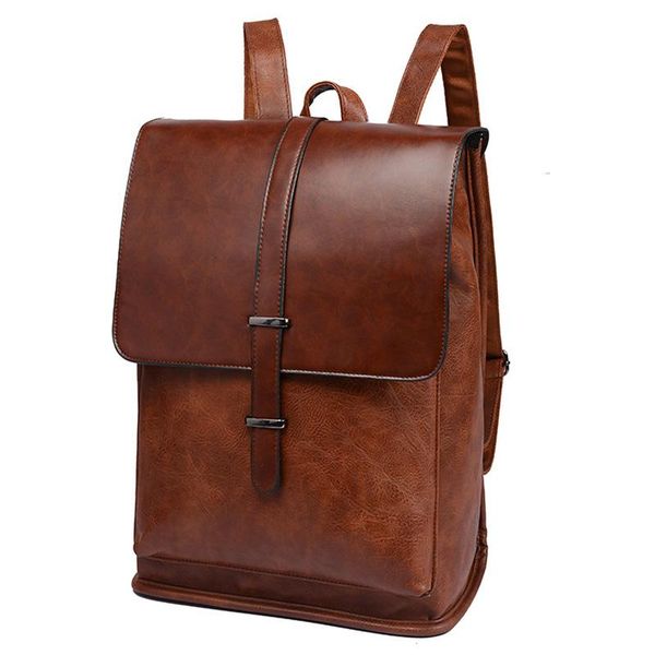 

backpack casual lapleather men school bags for waterproof backpacks vintage bag travel bagpack