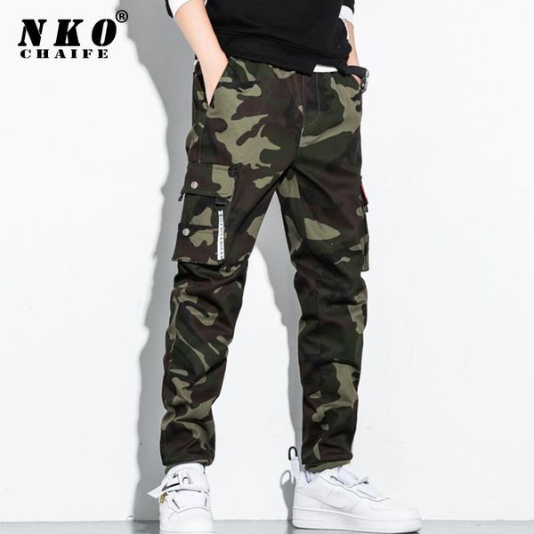 

hip hop cargo pants men fashion harajuku harem joggers trousers casual streetwear camouflage m-8xl men's, Black