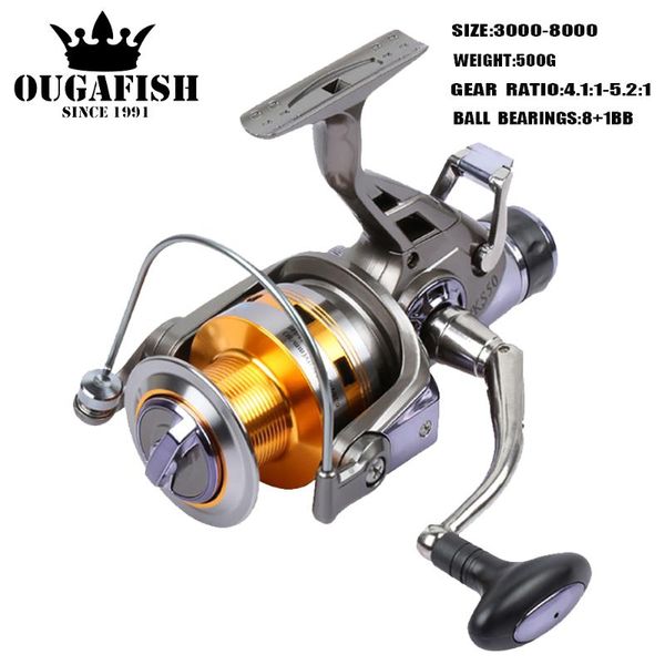 

metal fishing reel pesca carp spinning pescaria moulinet peche en mer molinete karpervissen reels deep sea carretilha baitcasting