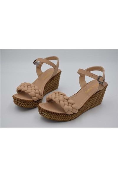 

sandals 07-1902 braided single band women sandals--39, Black