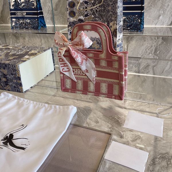 

2021 high version 2021 spring and summer limited wheat ear embroidery bag lady women's luxuryss designerss yw