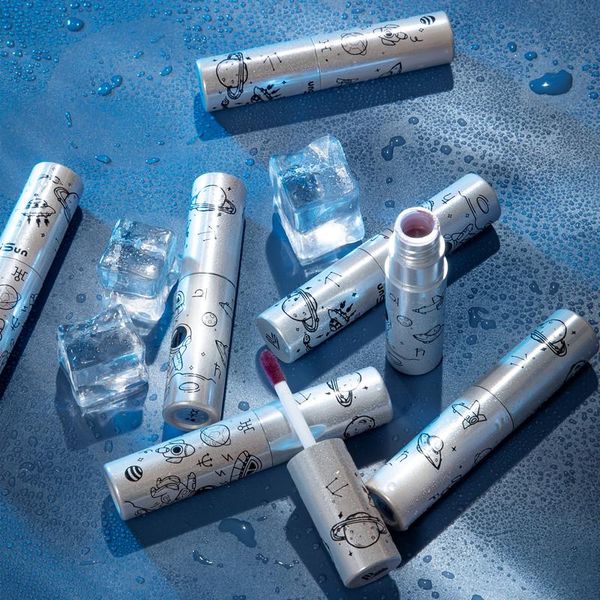 

lip gloss mirror glaze long-lasting lacquer luster water luminous whitening peach tslm1