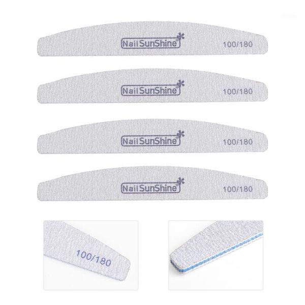 

15pcs creative crescent shaped polish nail file art manicure supplies files1
