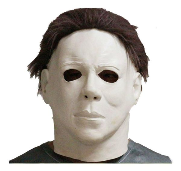 

michael myers style halloween horror mask latex fancy party horror movie 3pcs