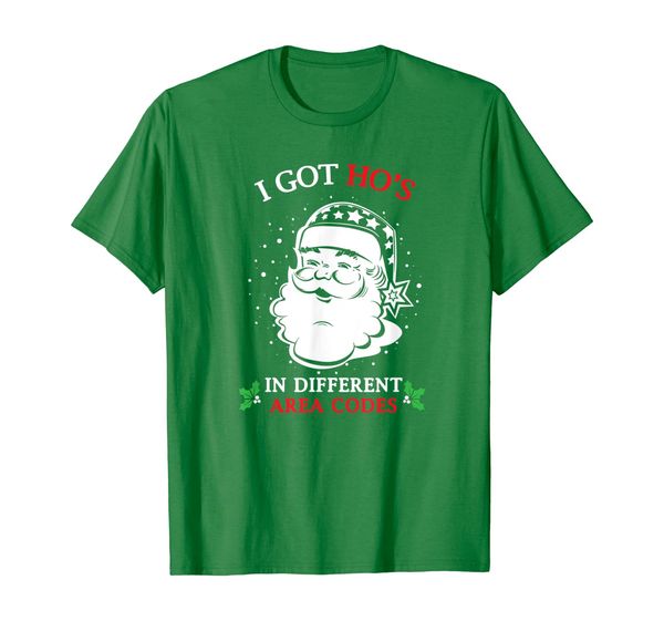 

Funny Inappropriate Santa Claus I Got Ho' T-Shirt, Mainly pictures