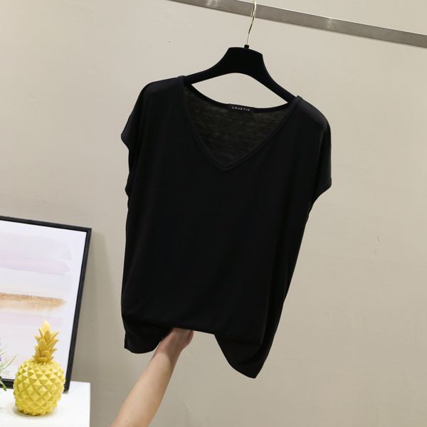 

tee 2021 high-quality classic european and american vintage pure cotton women's breathable t-shirt, White