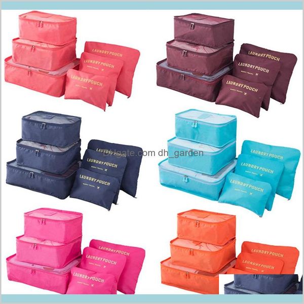 Arrumação Organização Jardim Viagem Makeup Bag Roupas Lage Organizador Armazenador Portátil Sacos Cosméticos Sutiãs Bolsa De Roupa íntima 8sty