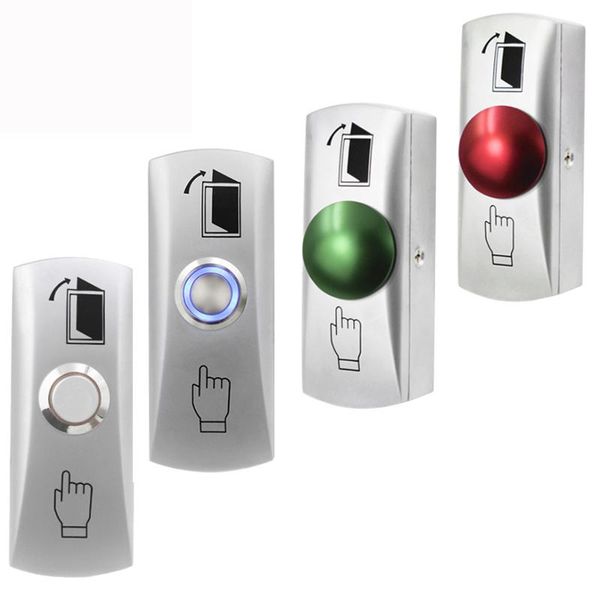 

fingerprint access control zinc alloy exit button with back box