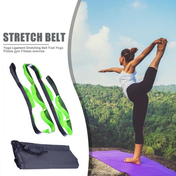

nylon multi yoga stretch straps fitness tension stretching belt ropes for aerial hammock body building resistance bands