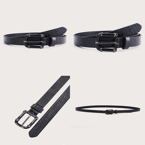 

belts 2021 designer men's and women's ladies pu material soft leather, Black;brown