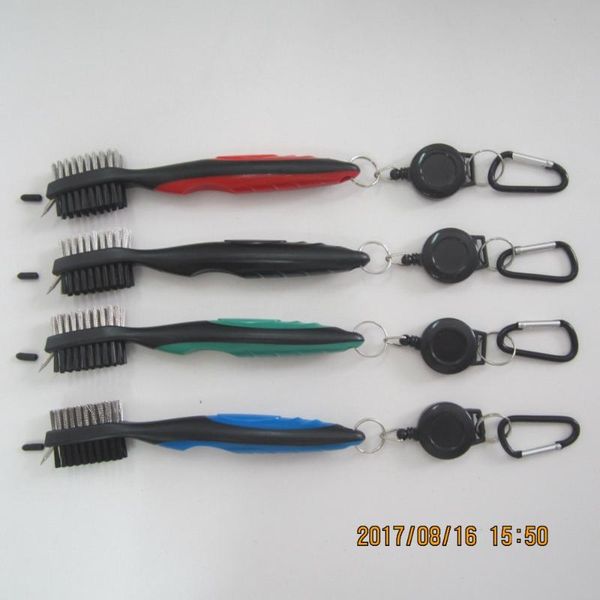 

golf training aids selling double side club cleaning brush