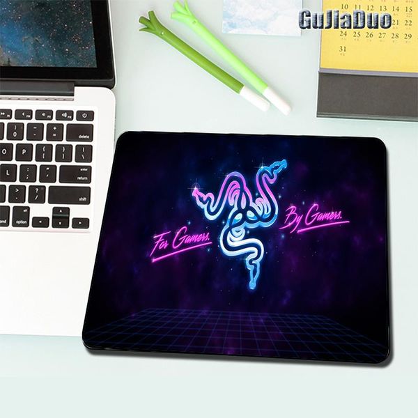 

mouse pads & wrist rests razer pad gamer keyboard desk mat gaming room accessories pc small size computer table non-slip mousepad for csgo/d