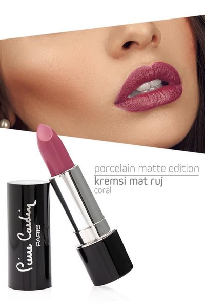 

cosmetic makeup porcelain matte edition stick coral gloss waterproof lips velvet volume moisturizer silky beauty