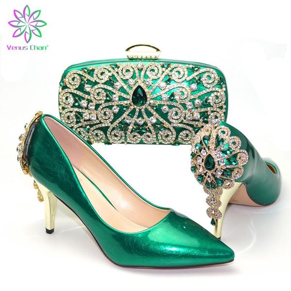

dress shoes special arrivals italian women and bags to match set decorated with rhinestone african wedding party bag sets, Black