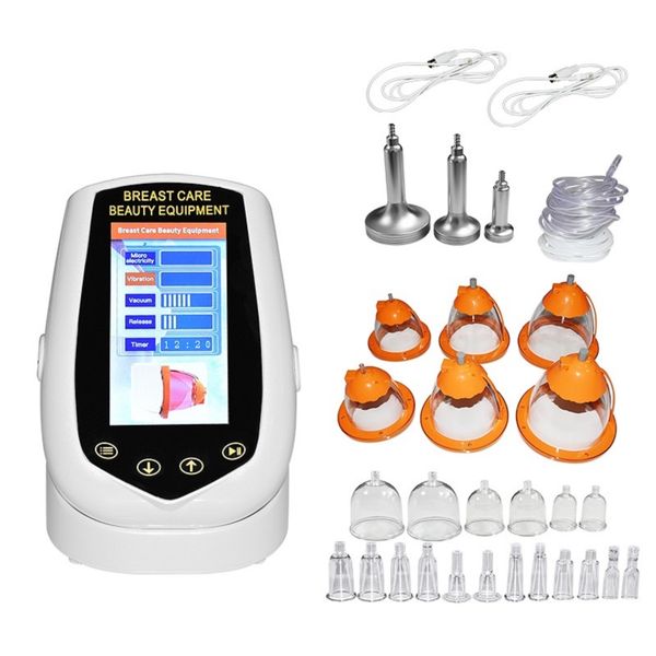 

portable slim equipment vibrating cellulite reduction breast enhancement care products butt cupping machine body vacuum massager