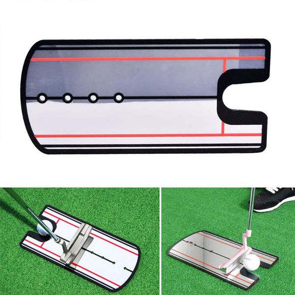 

golf training aids 1 pcs putting mirror eyeline alignment practice portable trainer aid do2