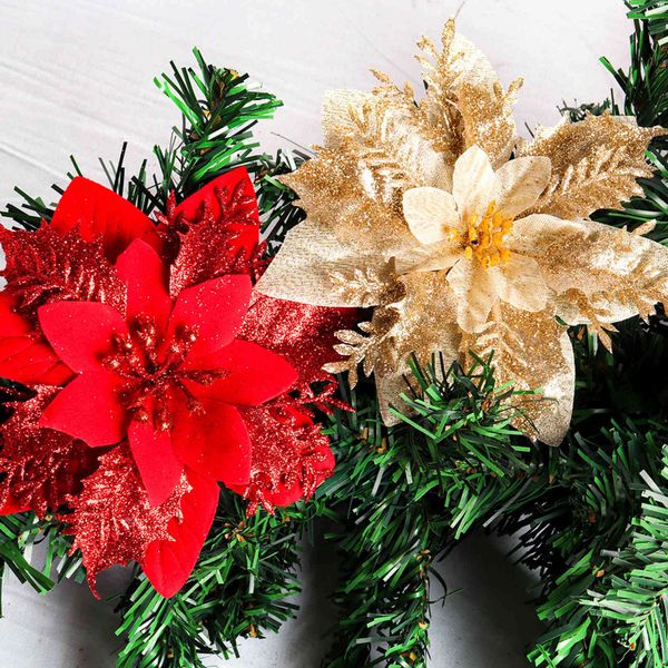 

decorative imitation 13cm onion cloth plastic christmas tree decoration flower