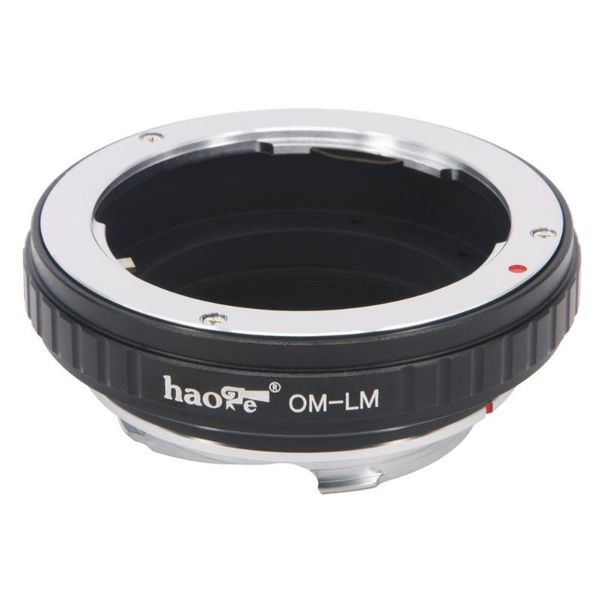 

lens adapters & mounts haoge mount adapter for om to leica m-mount camera