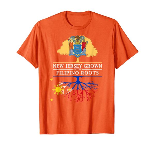 

New Jersey Grown with Filipino Roots - Philippines T-Shirt, Mainly pictures
