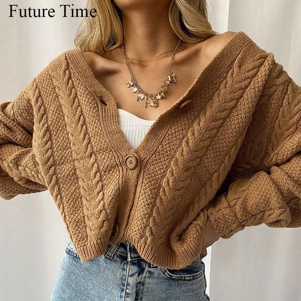 

women's knits & tees oversized off shoulder white cardigan women casual long sleeve v-neck autumn loose elastic button ladies ss1005