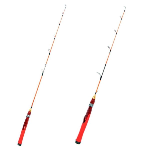 

boat fishing rods 2x leo lightweight winter ice rod pole protable casting tackle 70cm & 100cm